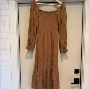 Quince 100% Organic Cotton Gauze Maternity Dress